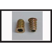 Wood Thread Inserts – Self-Tapping Threaded Inserts for Hardwood Furniture Repair – Brass, Steel, Slotted and Keyed Types, M4-M16, Flange or Slim Body for Strong Metal Threads in Timber Joints